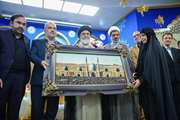 جشن تولد فرزندان شهدای جنگ اخیر در مسجد مقدس جمکران برگزار شد