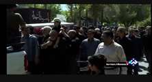 مراسم تشییع باشکوه شهید ایمان انوری‌مقدم از صدا و سیمای مرکز کرمان 