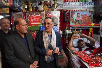 بازدید معاون رئیس جمهور و رئیس بنیاد شهید و امور ایثارگران از آسایشگاه ثارالله 