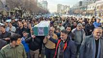 پیکر مطهر جانباز شهید جانباز «علی اصغر آدینه» در مشهد تشییع شد.