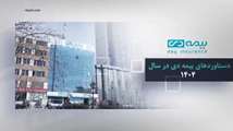  عملکرد شرکت  بیمه دی در سال ۱۴۰۴و چهارماه اول  ۱۴۰۵