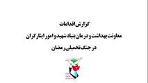 گزارش اقدامات معاونت بهداشت و درمان در جنگ تحمیلی رمضان