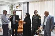 دیدار مدیرکل بنیاد شهید و امور ایثارگران لرستان با جمعی از آزادگان و جانبازان سرافراز خرمآباد