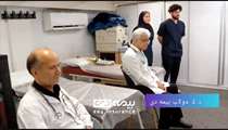 گزارش ویدئویی شماره ۱ از موکب بیمه دی در مراسم تشییع رهبر شهید (خیابان آزادی )