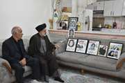دیدار با خانواده شهیدان والامقام «افشین فولادی و شهیده لیلا قلی پور»، از شهدای جنگ رمضان در خرم‌آباد