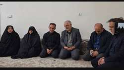 دیدار معاون توسعه مدیریت و منابع انسانی بنیاد شهید و امور ایثارگران با خانواده شهدای جنگ رمضان در بهارستان