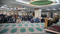 برگزاری مراسم جشن میلاد حضرت ولیعصر (عج) در بنیاد شهید و امور ایثارگران
