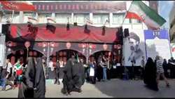 موکب «سلام شهید» میزبان بدرقه‌کنندگان رهبر شهید