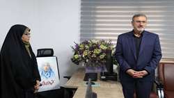 حضور معاون فرهنگی و آموزشی بنیاد و سرپرست اداره کل روابط عمومی بنیاد شهید در خبرگزاری دفاع مقدس