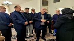 دیدار معاون توسعه مدیریت و منابع بنیاد با خانواده‌های شهیدان والامقام مجتبی حاجی و فریدون ترامشلو  