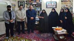 دیدار با مادر شهیدان والامقام «خالقی‌پور» و شهید «شهبازی»