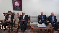 دیدار مسئولان بنیاد شهید با خانواده شهیدان معزز «زاهدی، طباطبایی و لبافی» در اصفهان